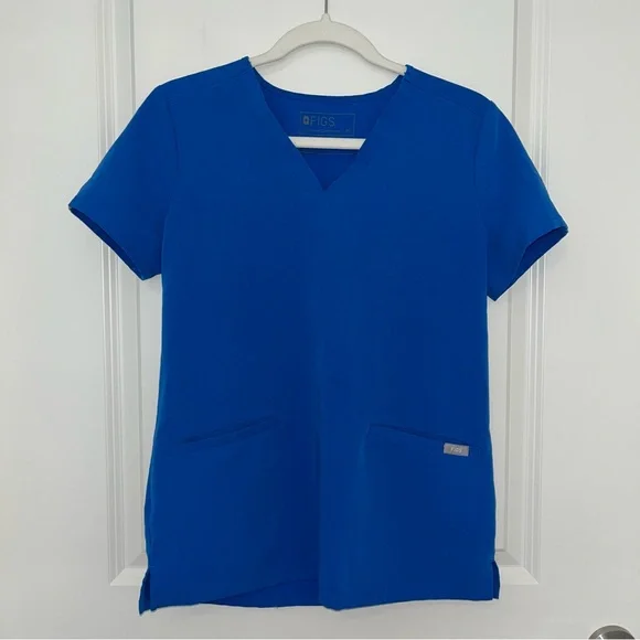 Figs Casma Three-Pocket Scrub Top - Picture 2 of 4